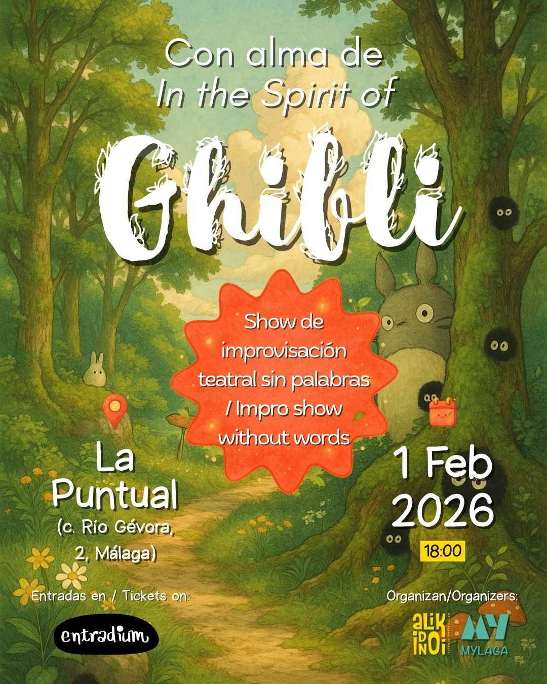 Ghibli Rocio Barquilla Show Impro Sin Palabras